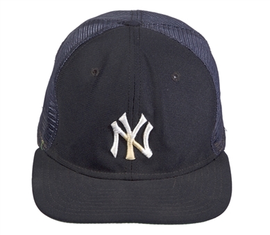 Mickey Mantle Personally Owned And Used New York Yankees Hat (Mantle LOA) (Coach and Old Timers)